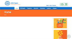 Desktop Screenshot of es.cisv.org