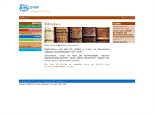 Tablet Screenshot of biblioteca.cisv.org.br