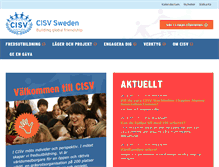 Tablet Screenshot of cisv.se