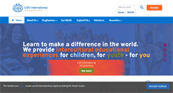 Desktop Screenshot of cisv.org